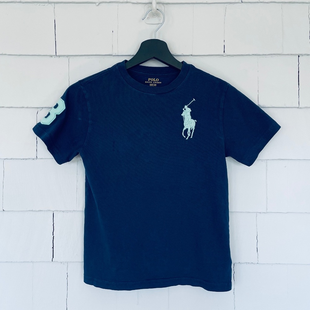 Boys Retro Big Logo Polo